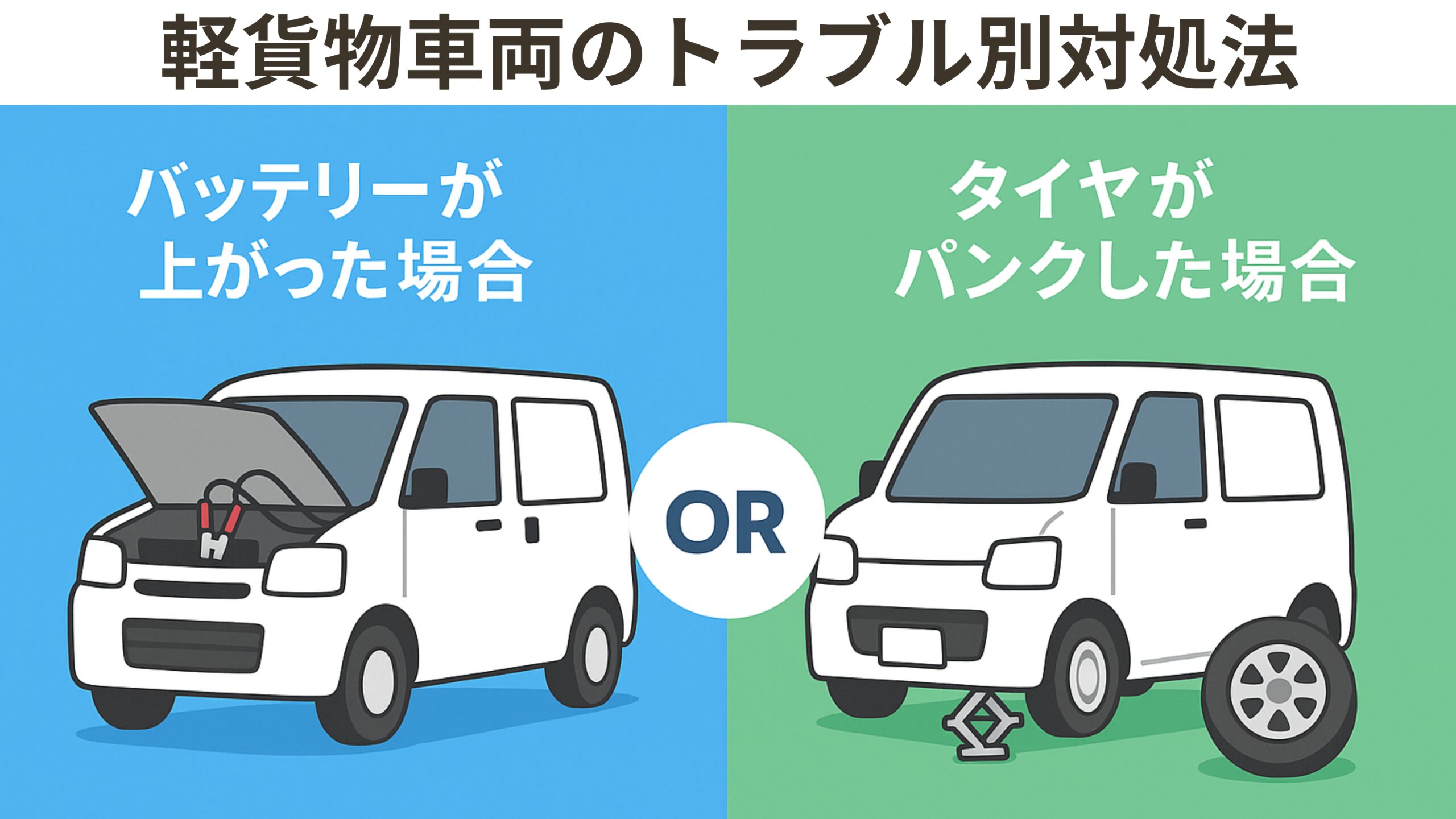 軽貨物車両のトラブル別対処法_1